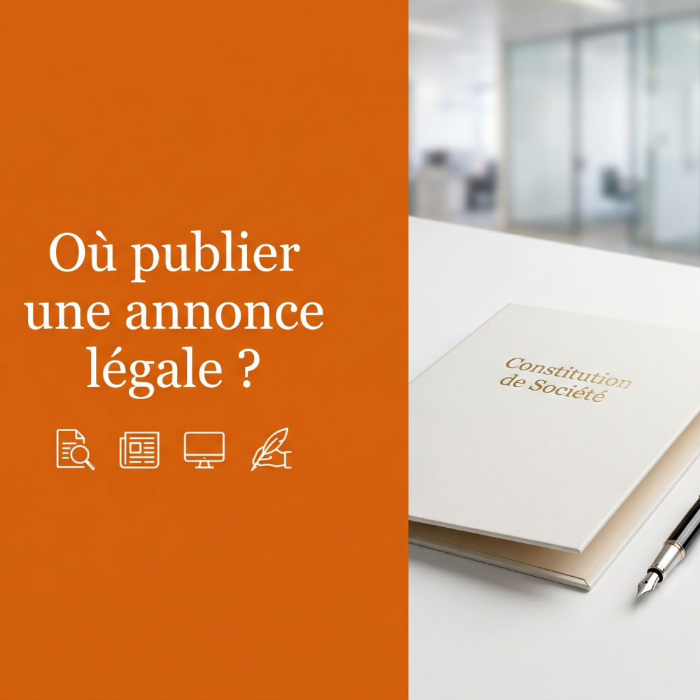 Où publier une annonce légale ?